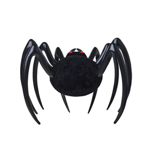 4 Ft Hanging Inflatable Furry Spider