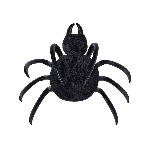 4 Ft Hanging Inflatable Furry Spider