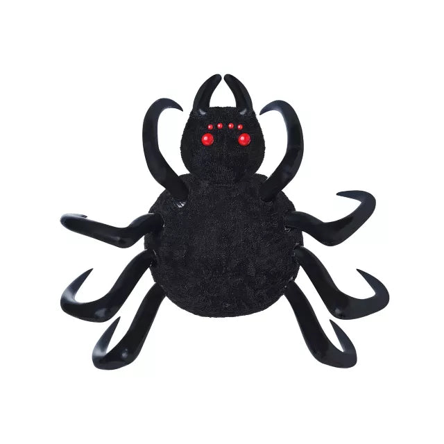 4 Ft Hanging Inflatable Furry Spider