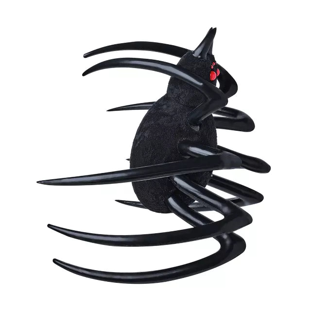 4 Ft Hanging Inflatable Furry Spider