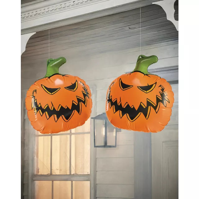 Inflatable Pumpkin Set - 2 Pack