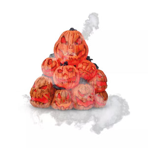 Light-Up Fogging Pumpkin Pile