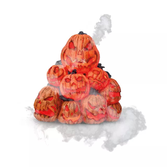 Light-Up Fogging Pumpkin Pile