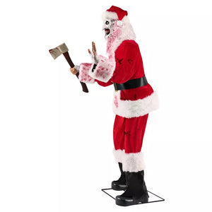 6 Ft 3 In Art the Clown Santa Claus Animatronic – Terrifier 3
