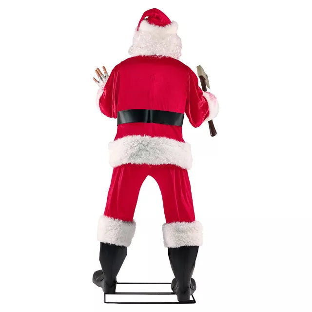 6 Ft 3 In Art the Clown Santa Claus Animatronic – Terrifier 3