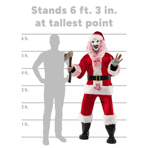 6 Ft 3 In Art the Clown Santa Claus Animatronic – Terrifier 3