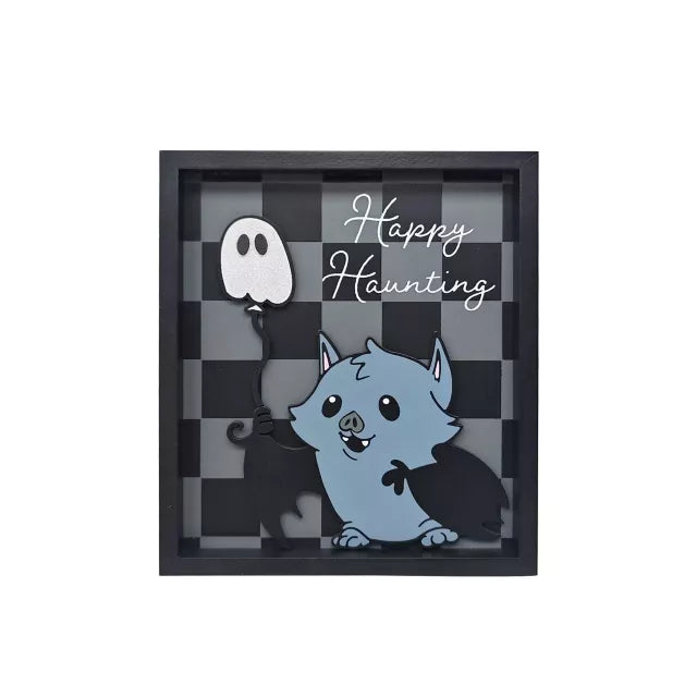 Happy Haunting Sign