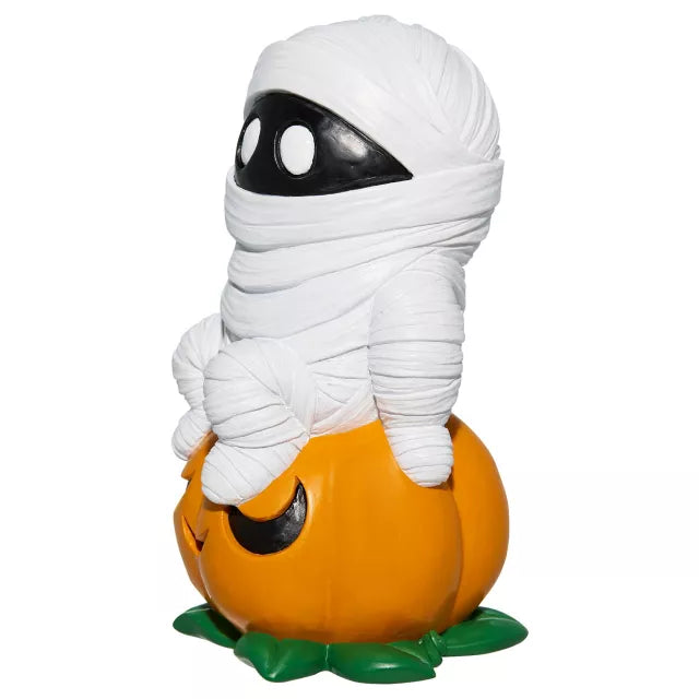Pumpkin Mummy Tabletop Statue
