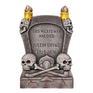 Justin Thyme Tombstone