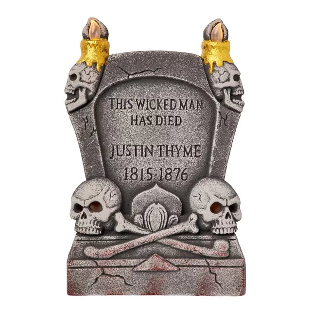 Justin Thyme Tombstone