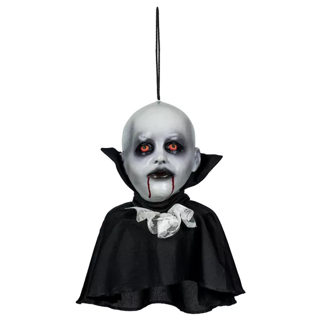 Hanging Vampire Bust Static Prop