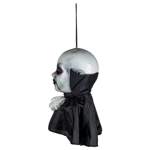 Hanging Vampire Bust Static Prop