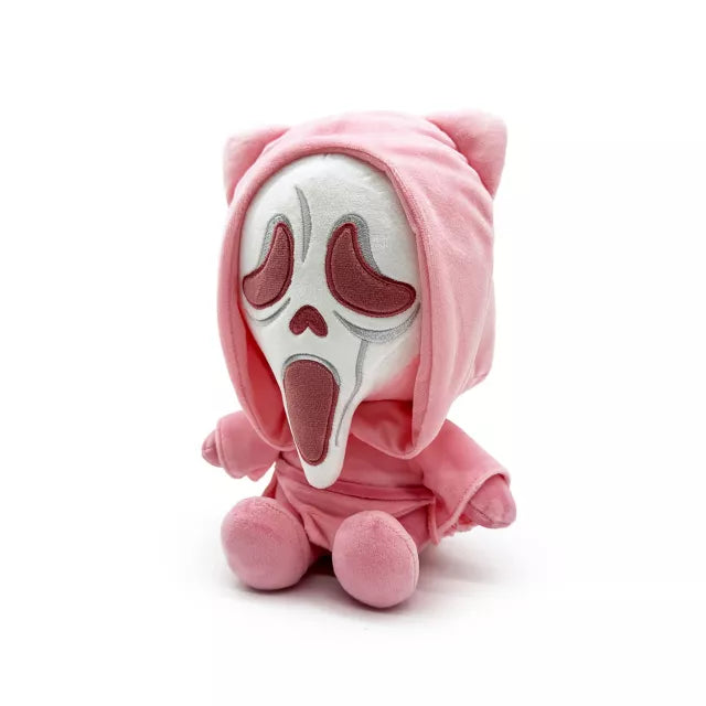 Pink Ghost Face Plush