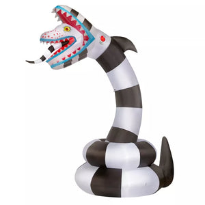 8.9 Ft Sandworm Light-Up Inflatable Decoration - Beetlejuice