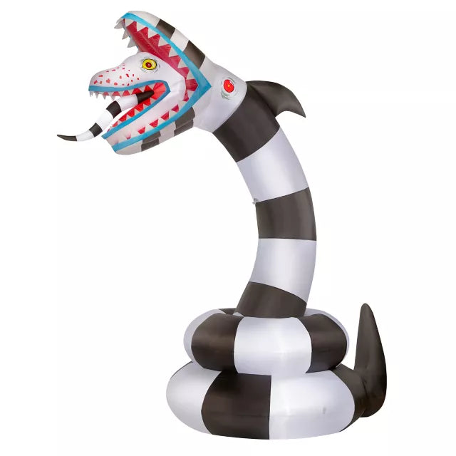 8.9 Ft Sandworm Light-Up Inflatable Decoration - Beetlejuice