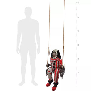 4 Ft 3 In Toothy the Clown Animatronic