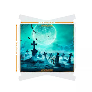 Reaper Graveyard Garage Single Door Cover