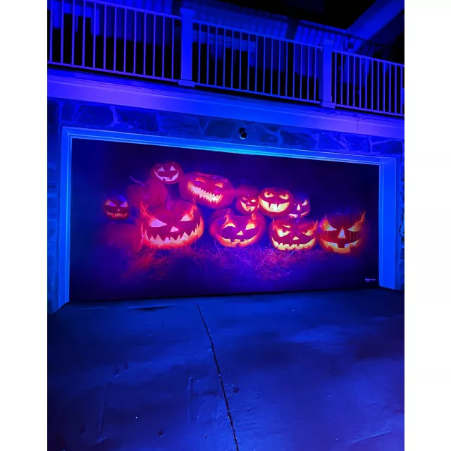Evil Pumpkins Garage Double Door Cover