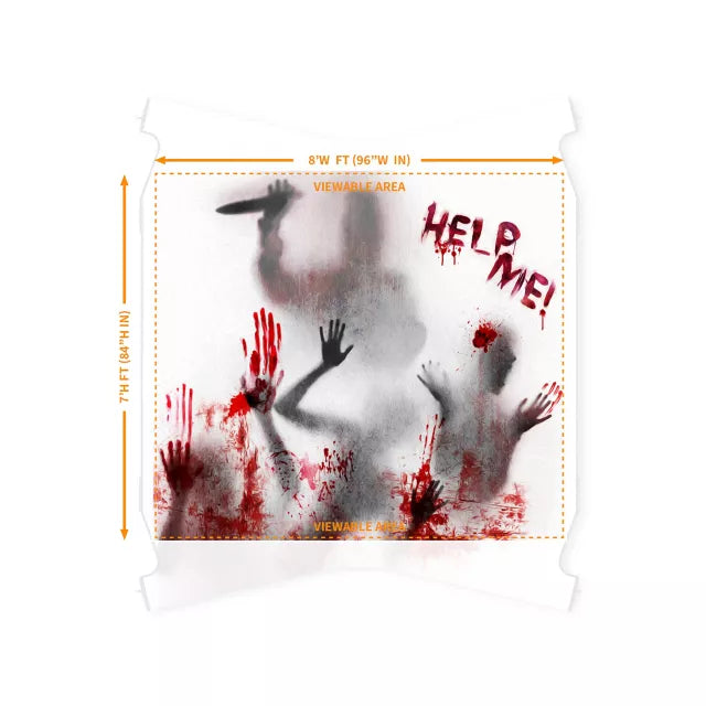 Bloody Hands Garage Single Door Cover