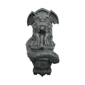 Winged Gargoyle Bust Statue